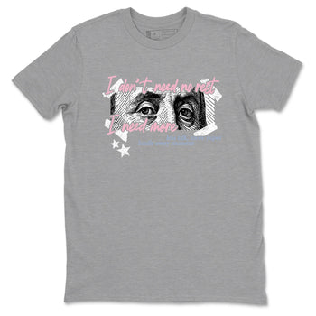 Sneaker match tees – Sneaker Tees To Match Air Jordan 5 35th Anniversary Shoes – I Need More Tee Heather Grey 2