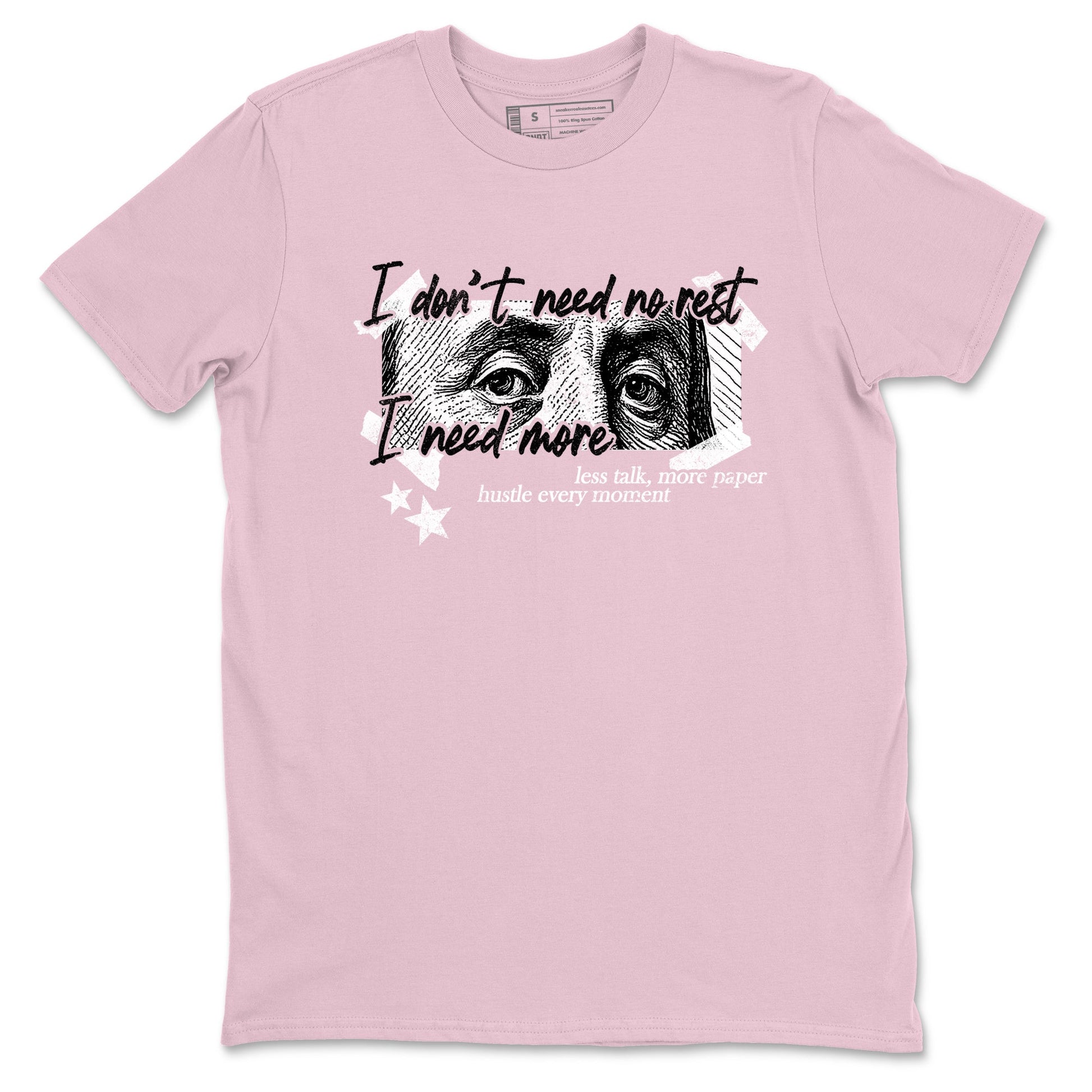 Sneaker match tees – Sneaker Tees To Match Air Jordan 5 35th Anniversary Shoes – I Need More Tee Pink 2