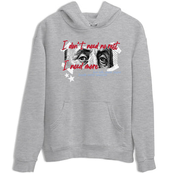Sneaker match tees – Sneaker Tees To Match Air Jordan 5 Fire Red Shoes – I Need More Tee Heather Grey 2
