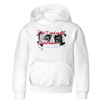 Sneaker match tees – Sneaker Tees To Match Air Jordan 5 Fire Red Shoes – I Need More Kids T-Shirt White 2
