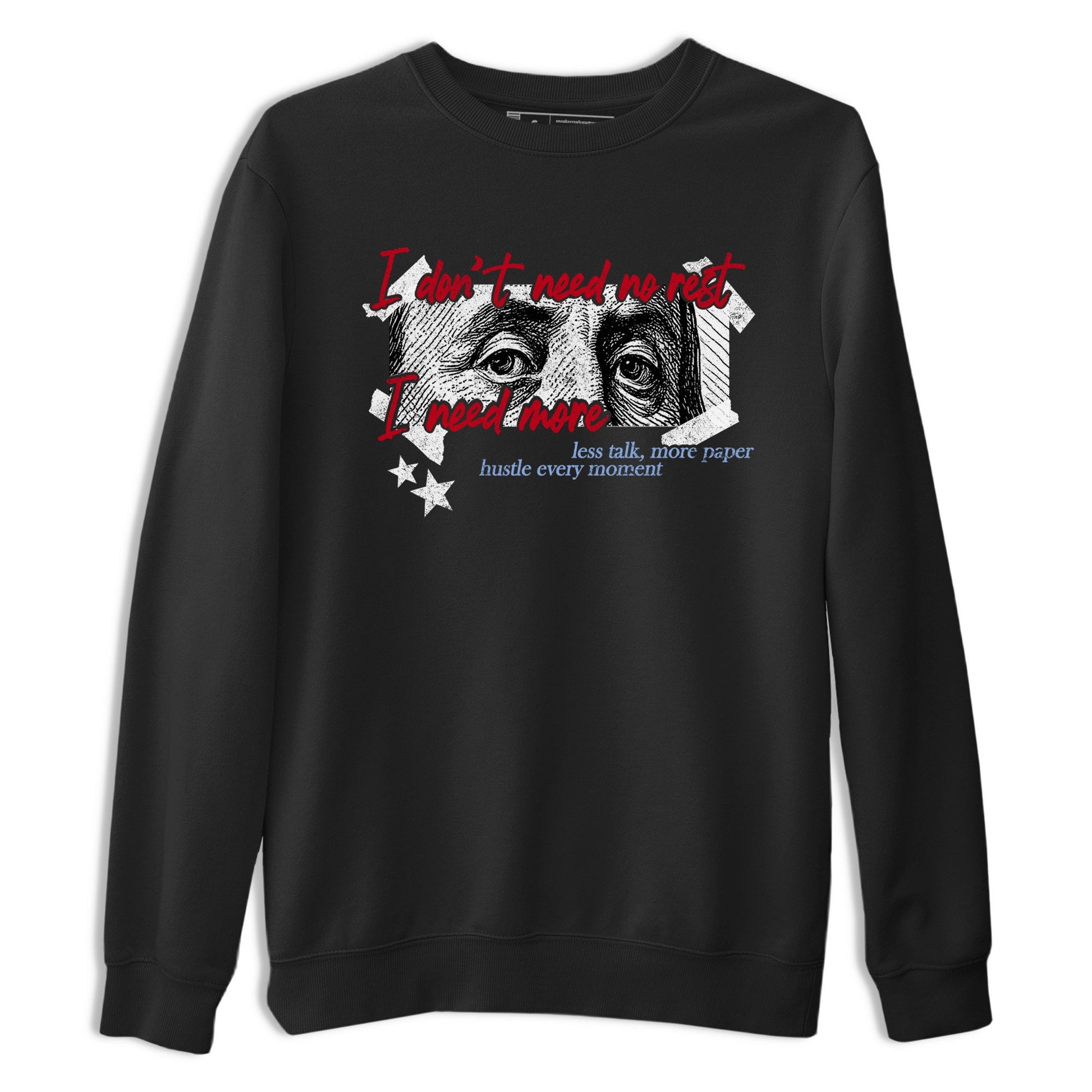 Sneaker match tees – Sneaker Tees To Match Air Jordan 5 Fire Red Shoes – I Need More Tee Black 2