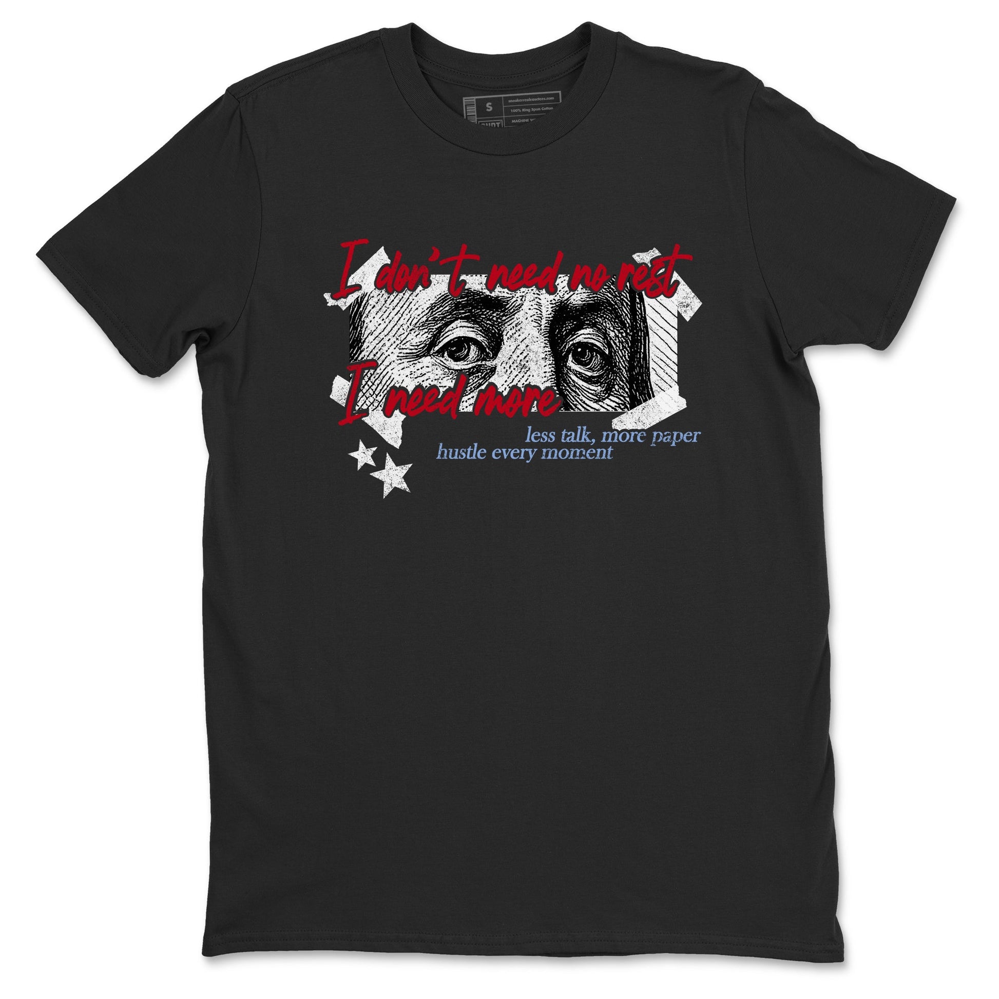 Sneaker match tees – Sneaker Tees To Match Air Jordan 5 Fire Red Shoes – I Need More Tee Black 2