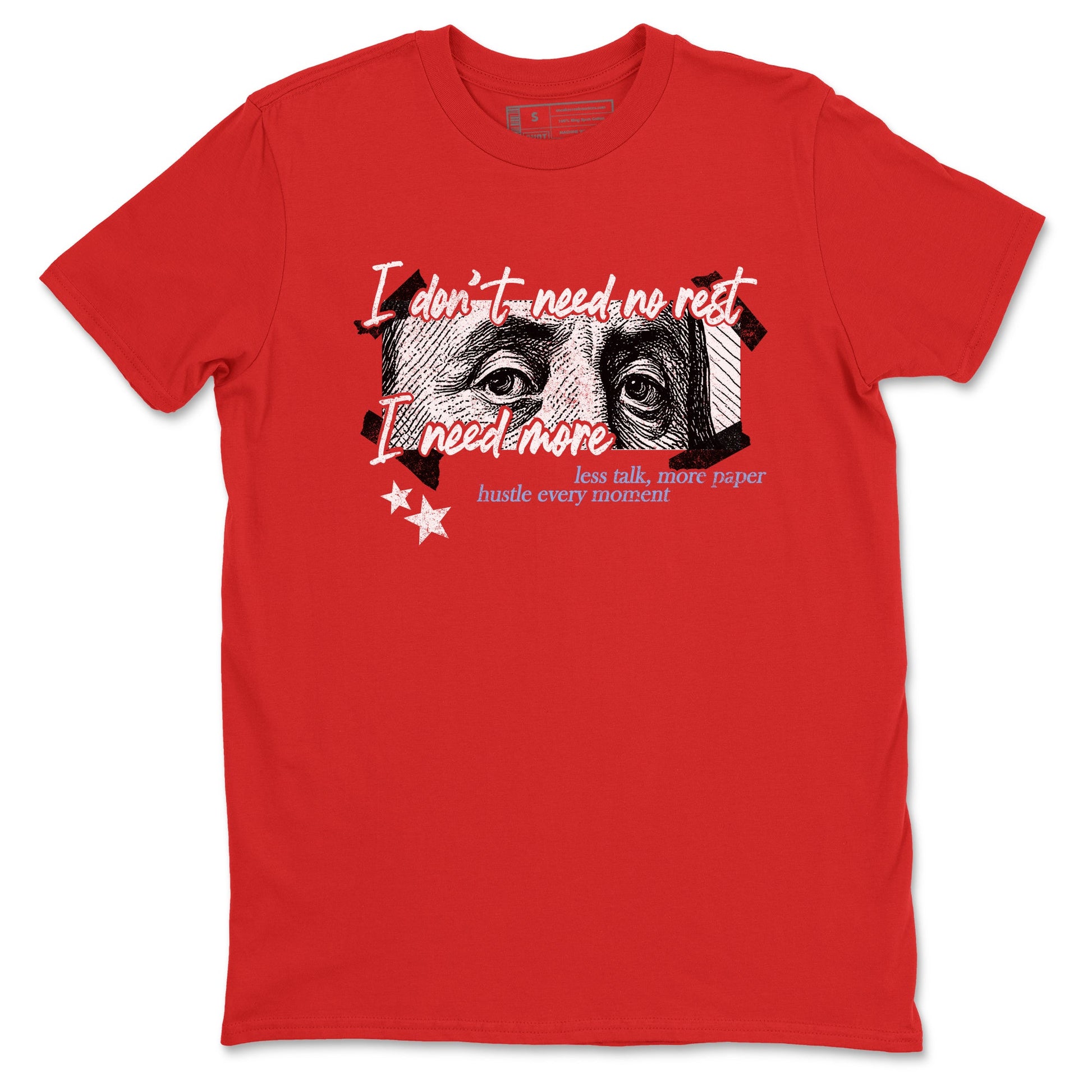 Sneaker match tees – Sneaker Tees To Match Air Jordan 5 Fire Red Shoes – I Need More Tee Red 2