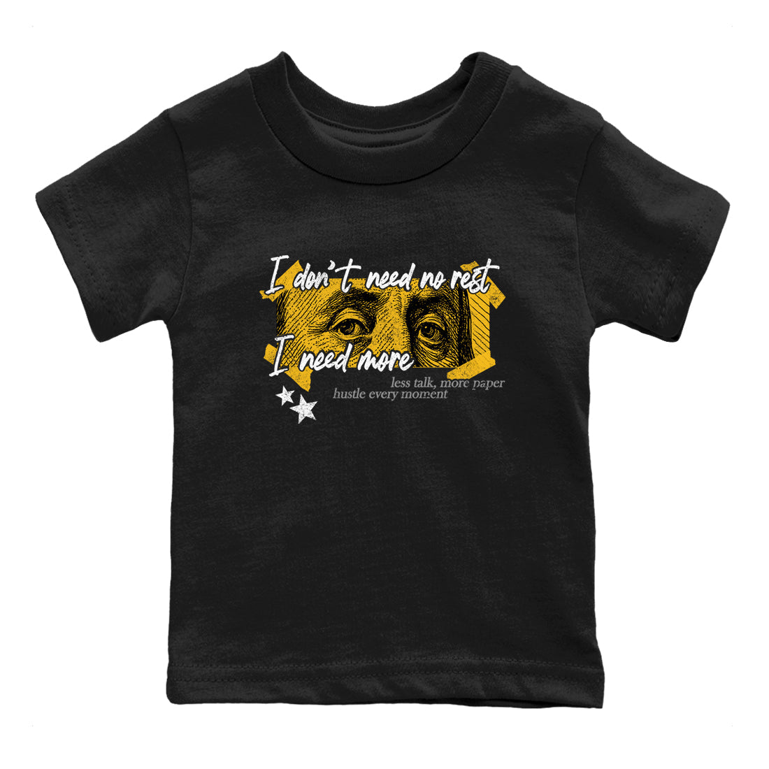 Sneaker match tees – Sneaker Tees To Match Air Jordan 5 Tokyo Shoes – I Need More Kids T-Shirt Black 2
