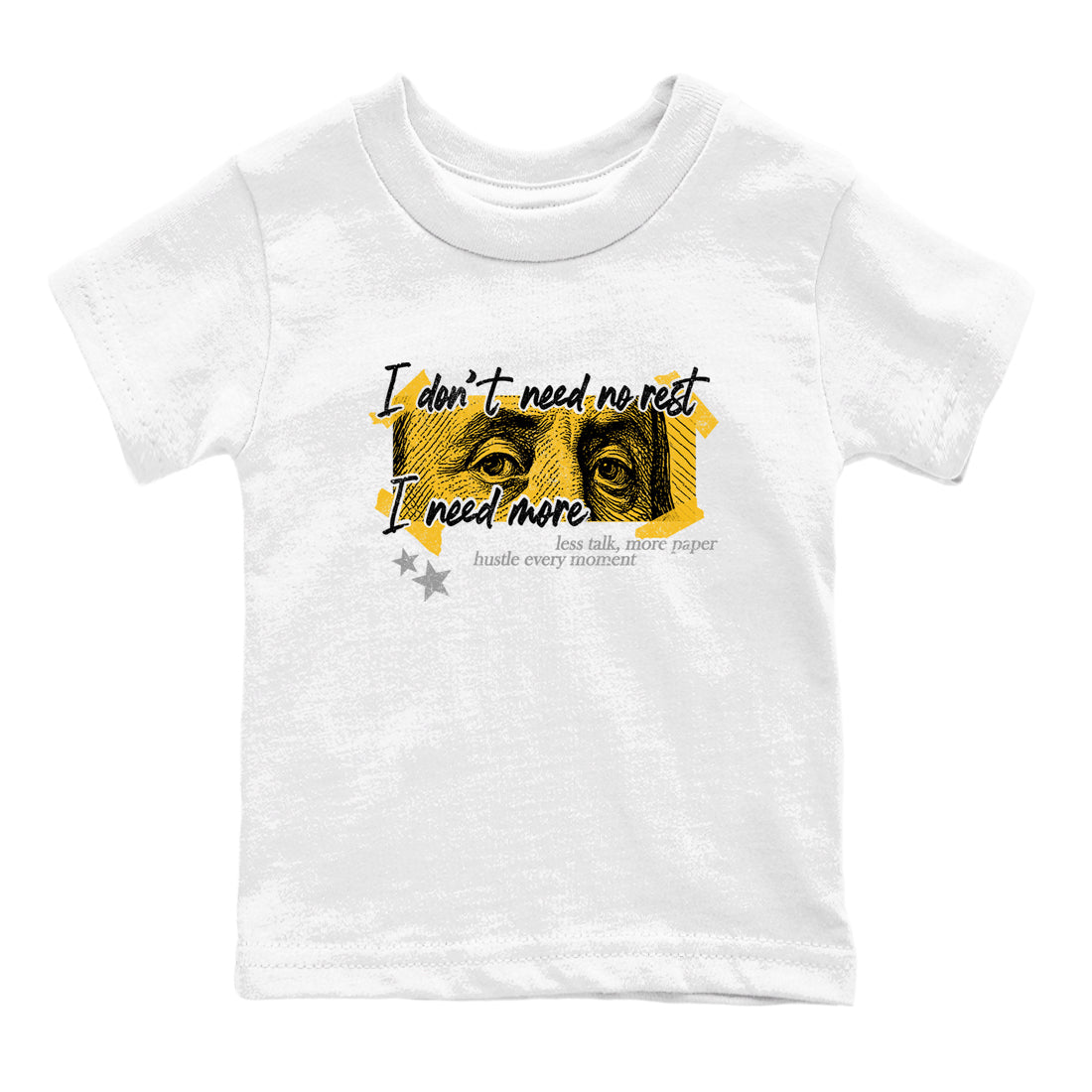 Sneaker match tees – Sneaker Tees To Match Air Jordan 5 Tokyo Shoes – I Need More Kids T-Shirt White 2