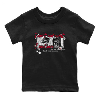 Sneaker match tees – Sneaker Tees To Match Air Jordan 8 Bunny Shoes Air Jordan 8 Bunny White and True Red – I Need More Kids T-Shirt Black 2