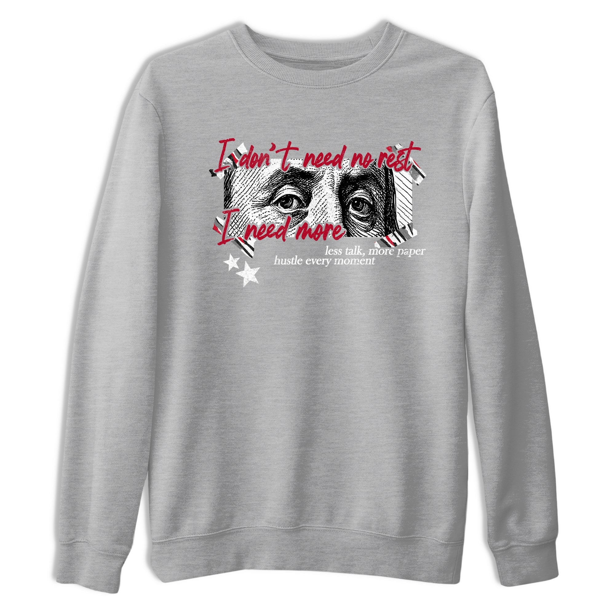 Sneaker match tees – Sneaker Tees To Match Air Jordan 8 Bunny Shoes Air Jordan 8 Bunny White and True Red – I Need More Tee Heather Grey 2