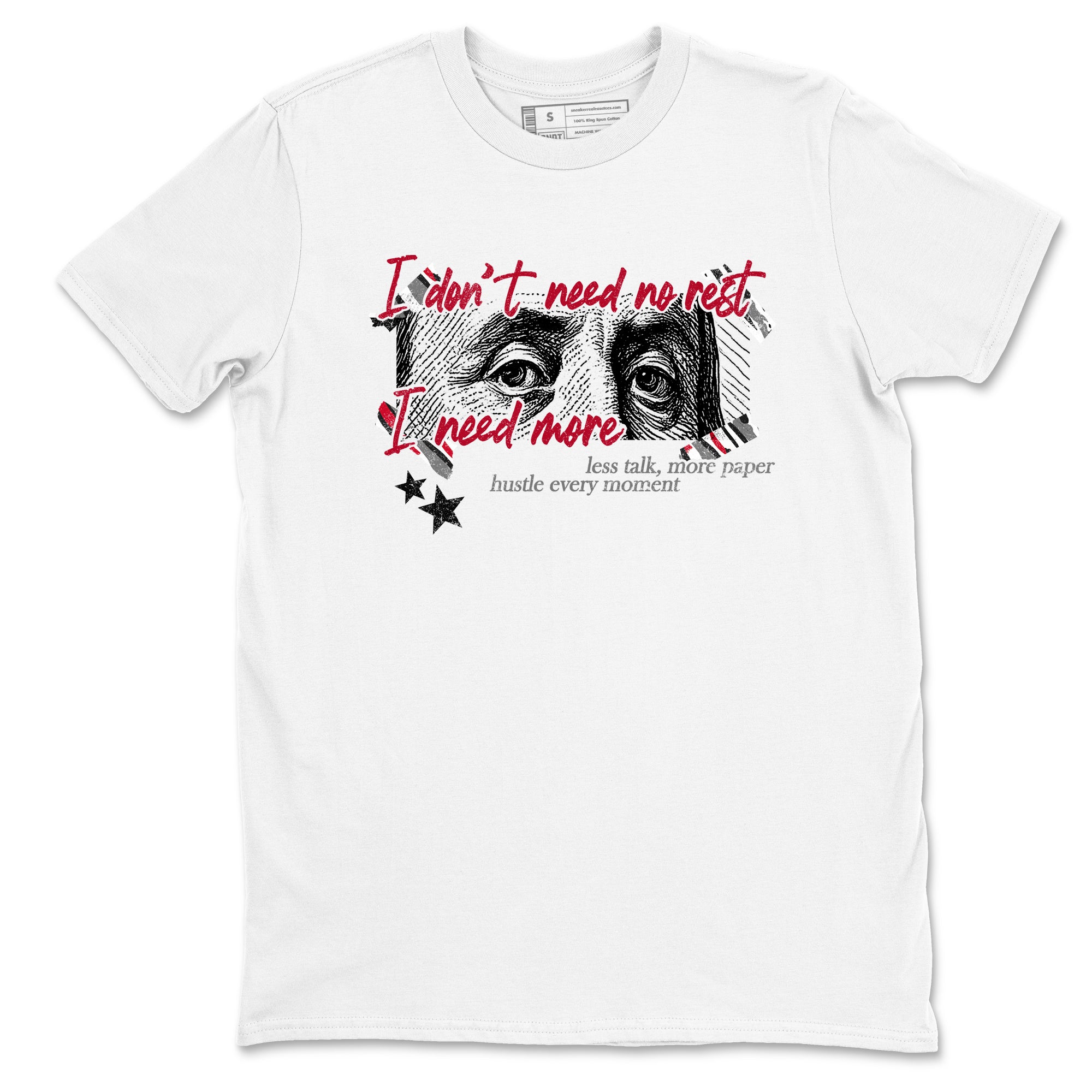 Sneaker match tees – Sneaker Tees To Match Air Jordan 8 Bunny Shoes Air Jordan 8 Bunny White and True Red – I Need More Tee White 2