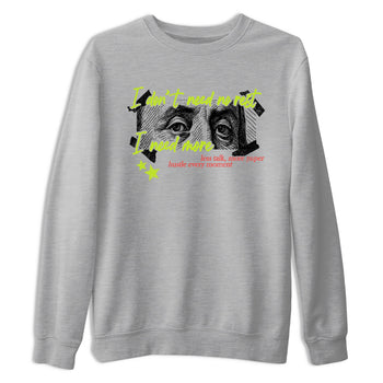 Sneaker Threads – Sneaker Tees To Match Air Max 90 Spruce Aura and Ghost Green – I Need More Graphic Tee Heather Grey 2. Perfect for Jordan releases 2025 colorways.