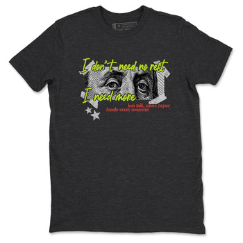 Sneaker Threads – Sneaker Tees To Match Air Max 90 Spruce Aura and Ghost Green – I Need More Graphic Tee Charcoal Heather 2. Perfect for Jordan releases 2025 colorways.