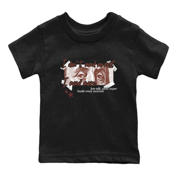 Sneaker match tees – Sneaker Tees To Match Dunk Low Football Shoes – I Need More Kids T-Shirt Black 2