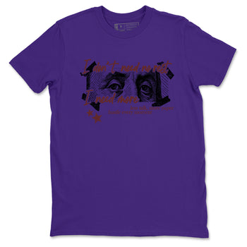 Sneaker match tees – Sneaker Threads To Match Dunk Low Persian Violet Shoes – I Need More Tee Purple 2