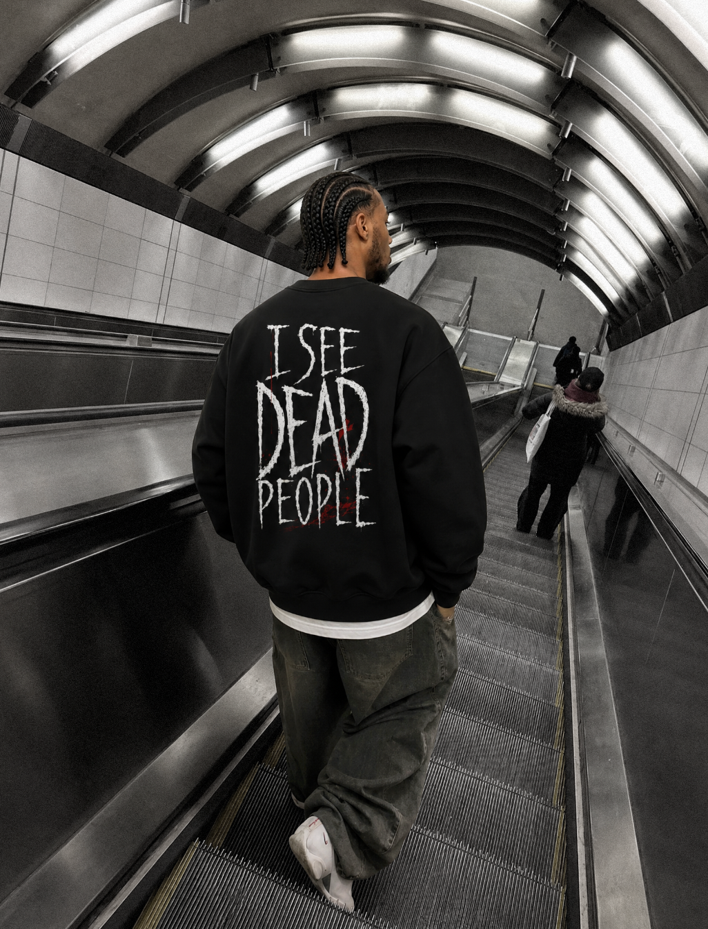 I See Dead People Premium Graphic Sweatshirt - Halloween