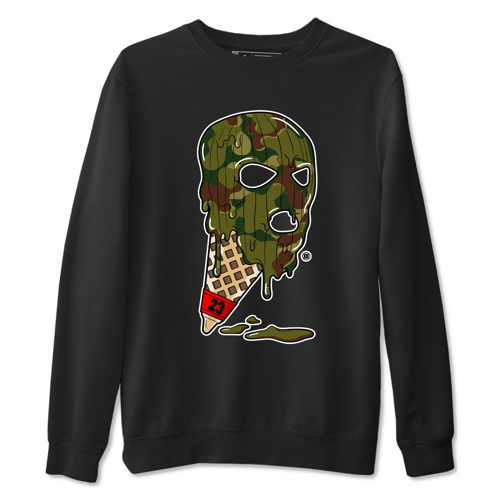 Air Max 90 Reverse Camo shirts to match jordans Ice Cream Mask sneaker match tees Air Max 90 Reverse Duck Camo match shoes to clothes SNRT Sneaker Tees unisex cotton Black 2 shirts