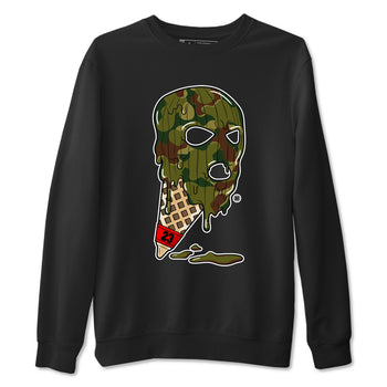 Air Max 90 Reverse Camo shirts to match jordans Ice Cream Mask sneaker match tees Air Max 90 Reverse Duck Camo match shoes to clothes SNRT Sneaker Tees unisex cotton Black 2 shirts