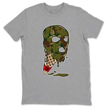 Air Max 90 Reverse Camo shirts to match jordans Ice Cream Mask sneaker match tees Air Max 90 Reverse Duck Camo match shoes to clothes SNRT Sneaker Tees unisex cotton Heather Grey 2 shirts