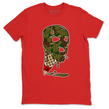 Air Max 90 Reverse Camo shirts to match jordans Ice Cream Mask sneaker match tees Air Max 90 Reverse Duck Camo match shoes to clothes SNRT Sneaker Tees unisex cotton Red 2 shirts