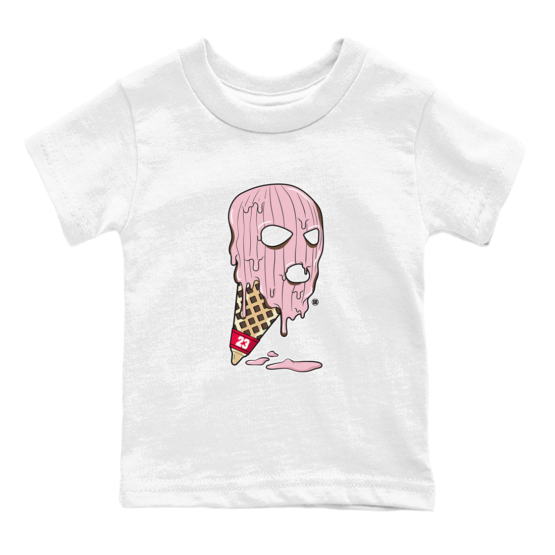 Dunk Cacao Wow And Pink Foam shirts to match jordans Ice Cream Mask sneaker match tees Dunk Cacao Wow And Pink Foam SNRT Sneaker Tees streetwear brand Baby and Youth White 2 cotton tee