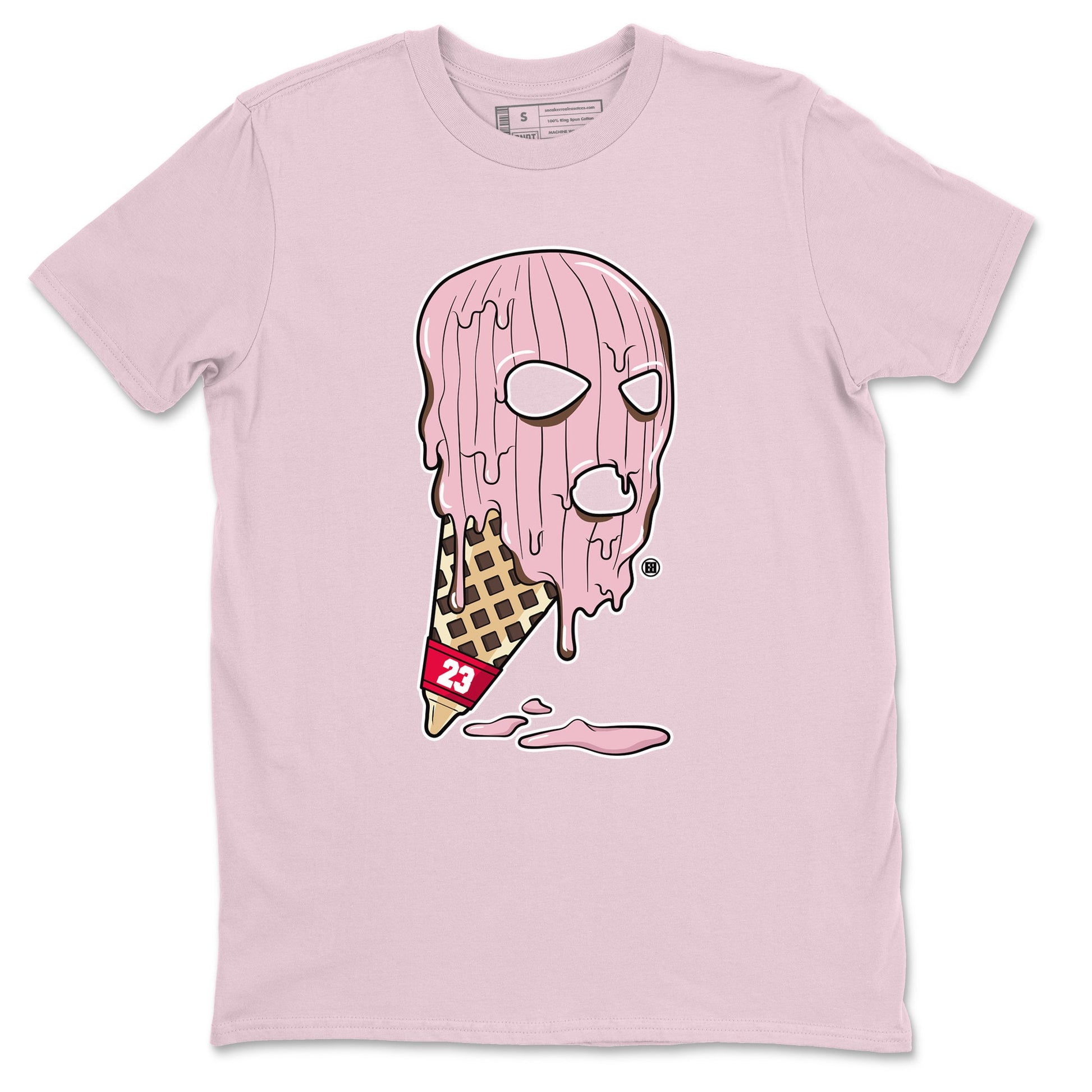 Dunk Cacao Wow And Pink Foam shirts to match jordans Ice Cream Mask sneaker match tees Dunk Cacao Wow And Pink Foam SNRT Sneaker Tees streetwear brand Pink 2 unisex cotton tee