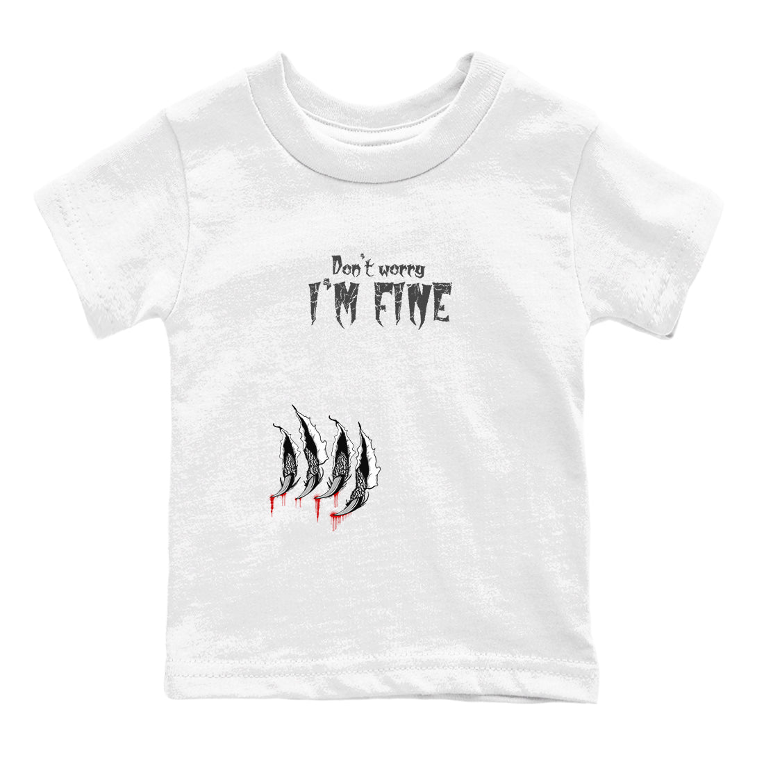 3s Cement Grey shirts to match jordans I'm Fine unique Halloween sneaker tee Air Jordan 3 Cement Grey SNRT Sneaker Release Tees Youth Baby White 2 crew neck shirts