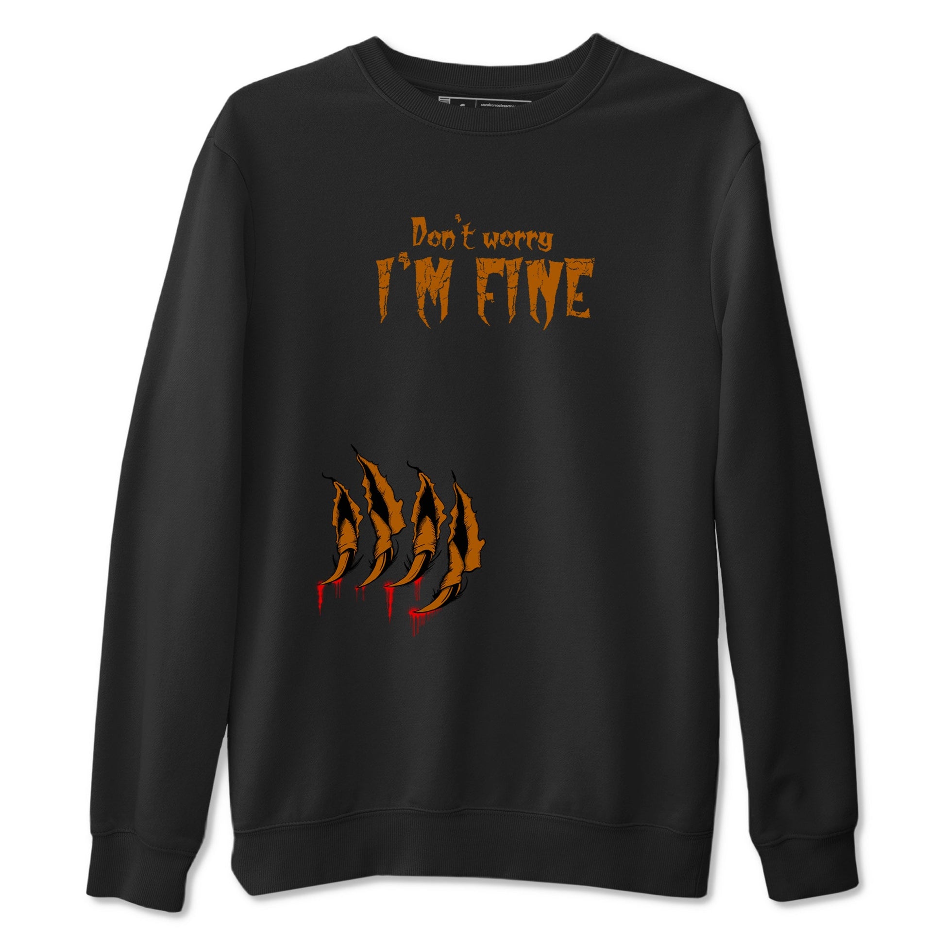 5s Archaeo Brown shirts to match jordans I'm Fine sneaker match tees Air Jordan 5 Archaeo Brown match shoes to clothes SNRT Sneaker Tees unisex cotton Black 2 shirts