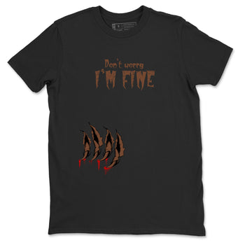 9s Olive shirts to match jordans I'm Fine sneaker match tees Air Jordan 9 Olive match shoes to clothes SNRT Sneaker Tees unisex cotton Black 2 shirts