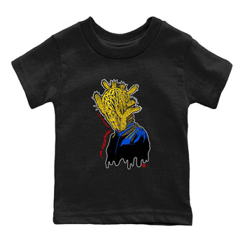 1s Travis Scott Canary shirt to match jordans I'm Untouchable sneaker tees Air Jordan 1 Travis Scott Canary SNRT sneaker release tees baby toddler Black 2 cotton Shirt