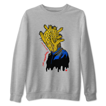 1s Travis Scott Canary shirt to match jordans I'm Untouchable sneaker tees Air Jordan 1 Travis Scott Canary SNRT Sneaker Release Tees unisex cotton Heather Grey 2 crew neck shirt