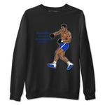 AJ12 Blueberry shirts to match jordans impossible is not a fact it's an opinion sneaker match tees Air Jordan 12 Blueberry SNRT Sneaker Tees streetwear brand Black 2 unisex cotton tee