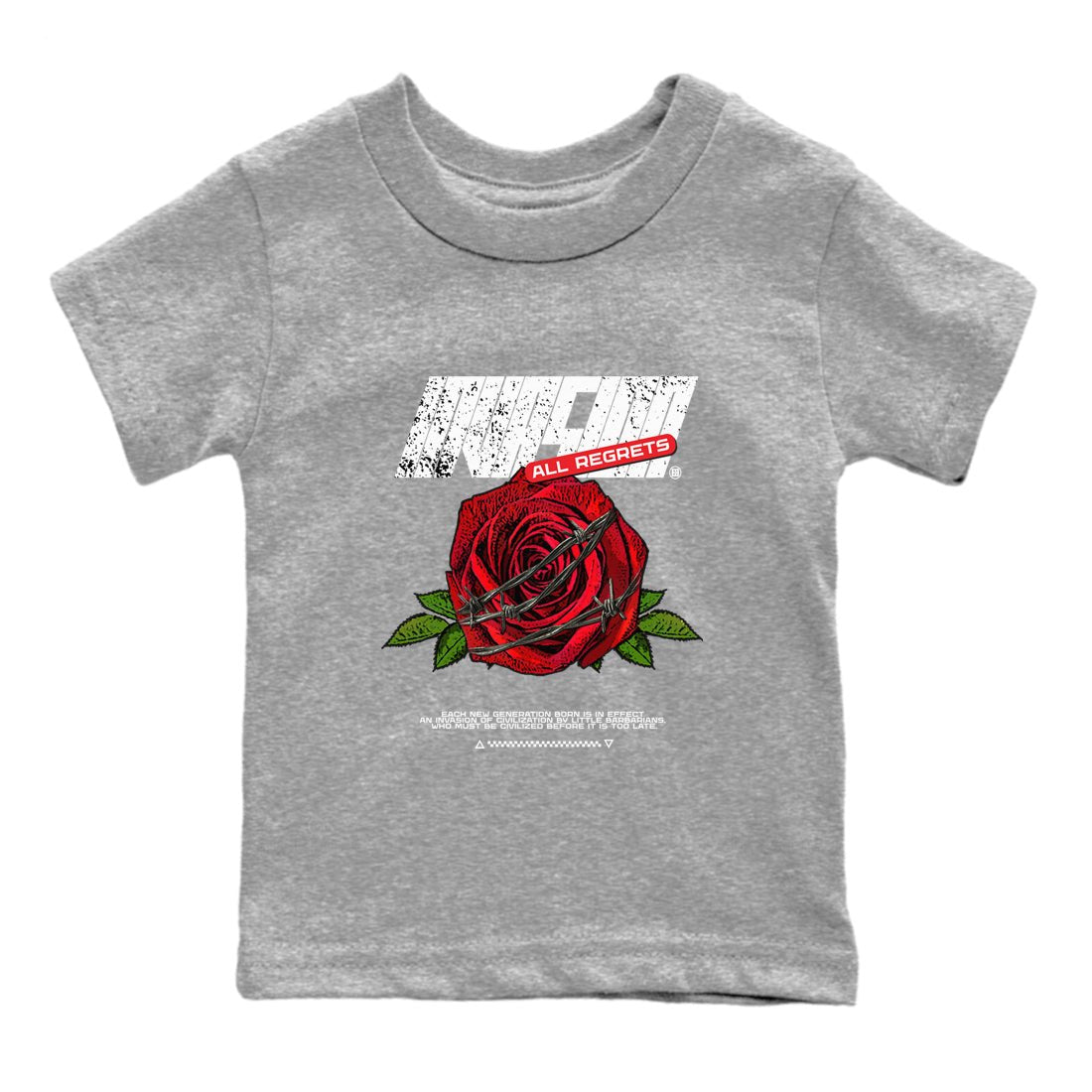 Air Jordan 1 High OG Black Toe Reimagined shirts to match jordans Invasions sneaker match tees 1s Black Toe Reimagined Sneaker Shirts SNRT Sneaker Tees streetwear brand Baby and Youth Heather Grey 2 cotton tee