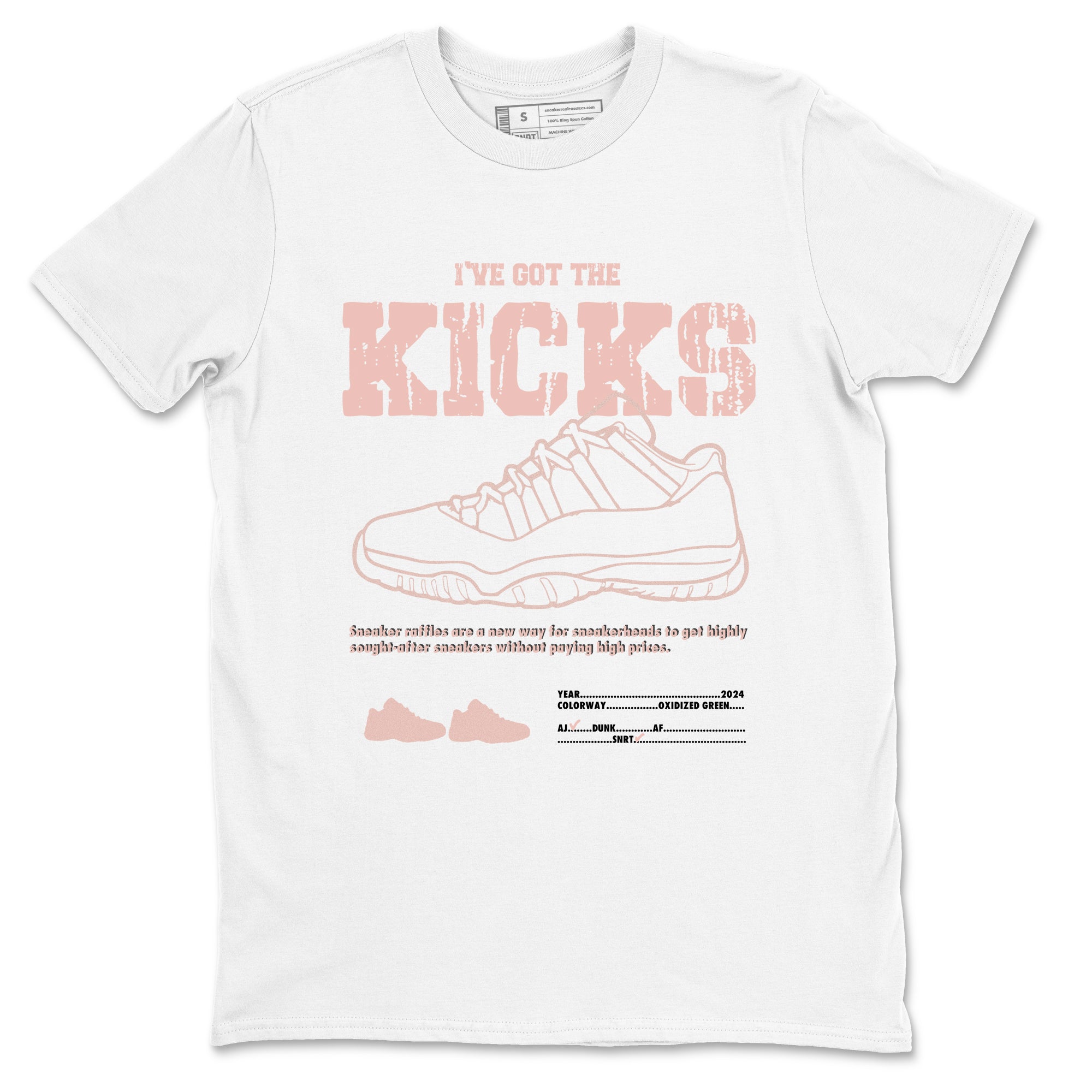 pink jordan 11 shirt