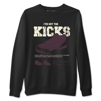 3s A Ma Maniere x Black shirts to match jordans I've Got The Kicks sneaker match tees Air Jordan 3 A Ma Maniere x Black SNRT Sneaker Tees streetwear brand Black 2 unisex cotton tee
