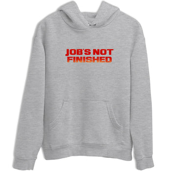 Best Christmas gifts for sneakerheads  – Sneaker Tees To Match Nike KB 9 China Sneakers – Job's Not Finished Graphic Tee Heather Grey 2