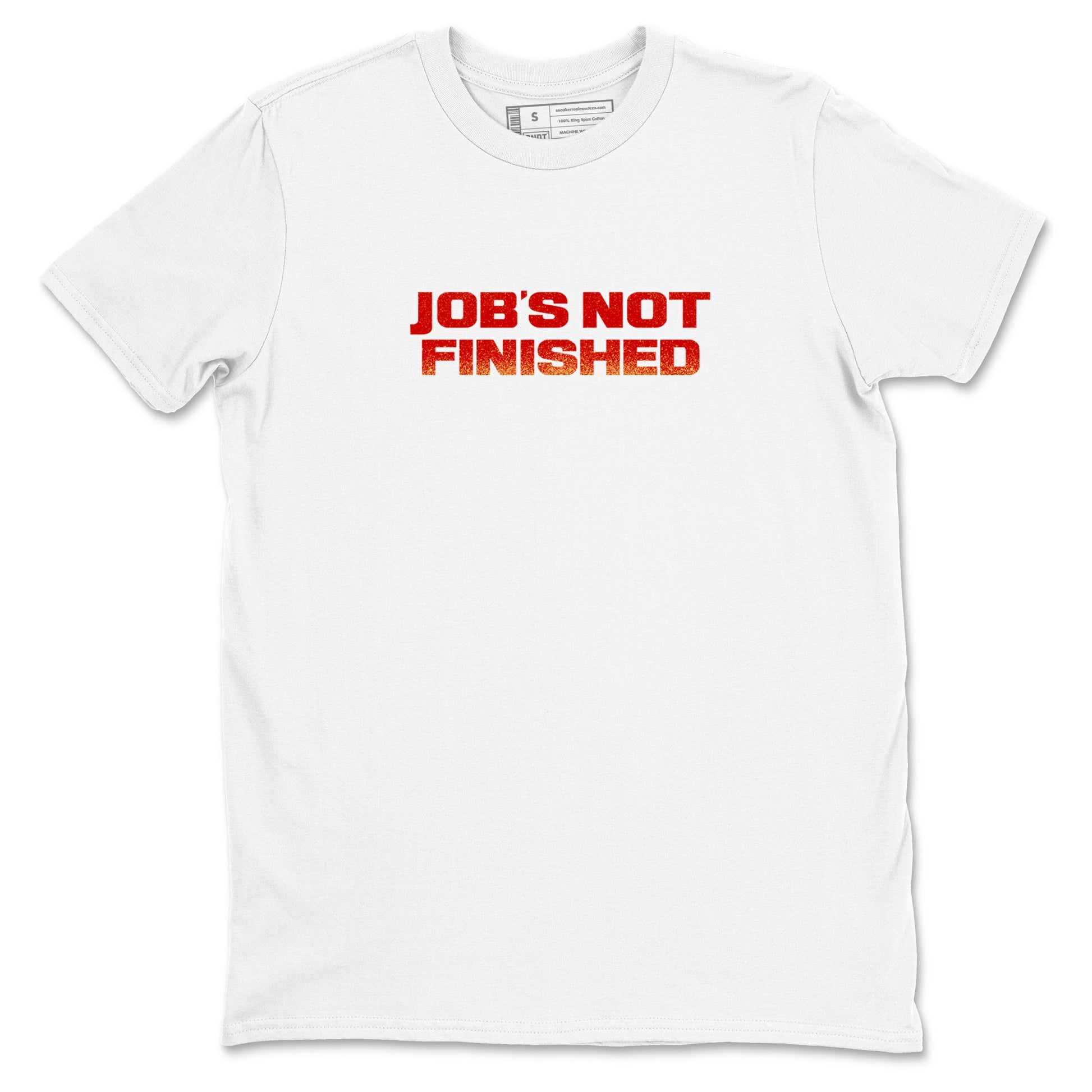 Best Christmas gifts for sneakerheads  – Sneaker Tees To Match Nike KB 9 China Sneakers – Job's Not Finished Graphic Tee White 2