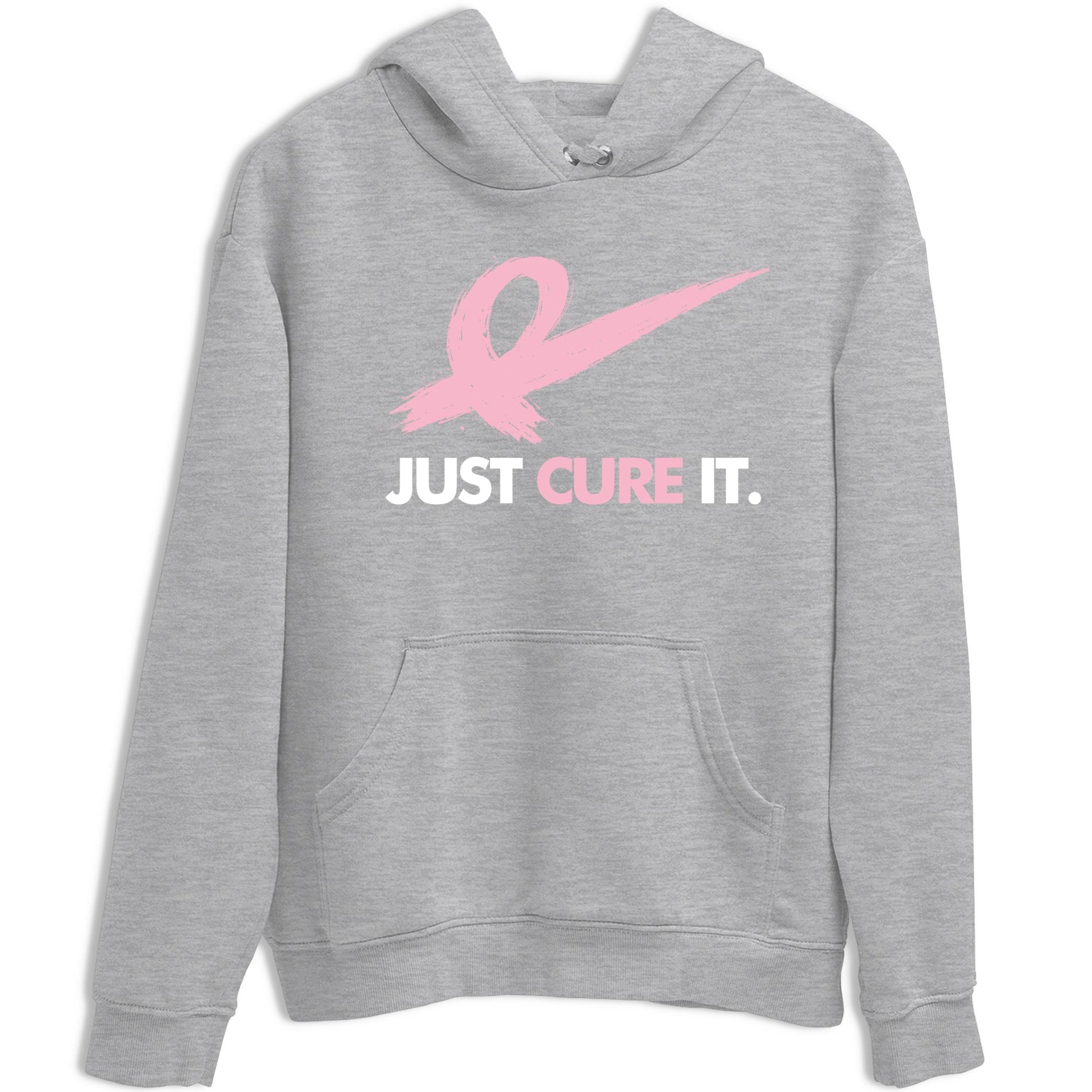 Sneaker Threads Sneaker Tees To Match Air Jordan 5 Medium Soft Pink Just Cure It Graphic Tee Heather Grey 2. Perfect for Jordan releases 2025 colorways. breast cancer awareness.
