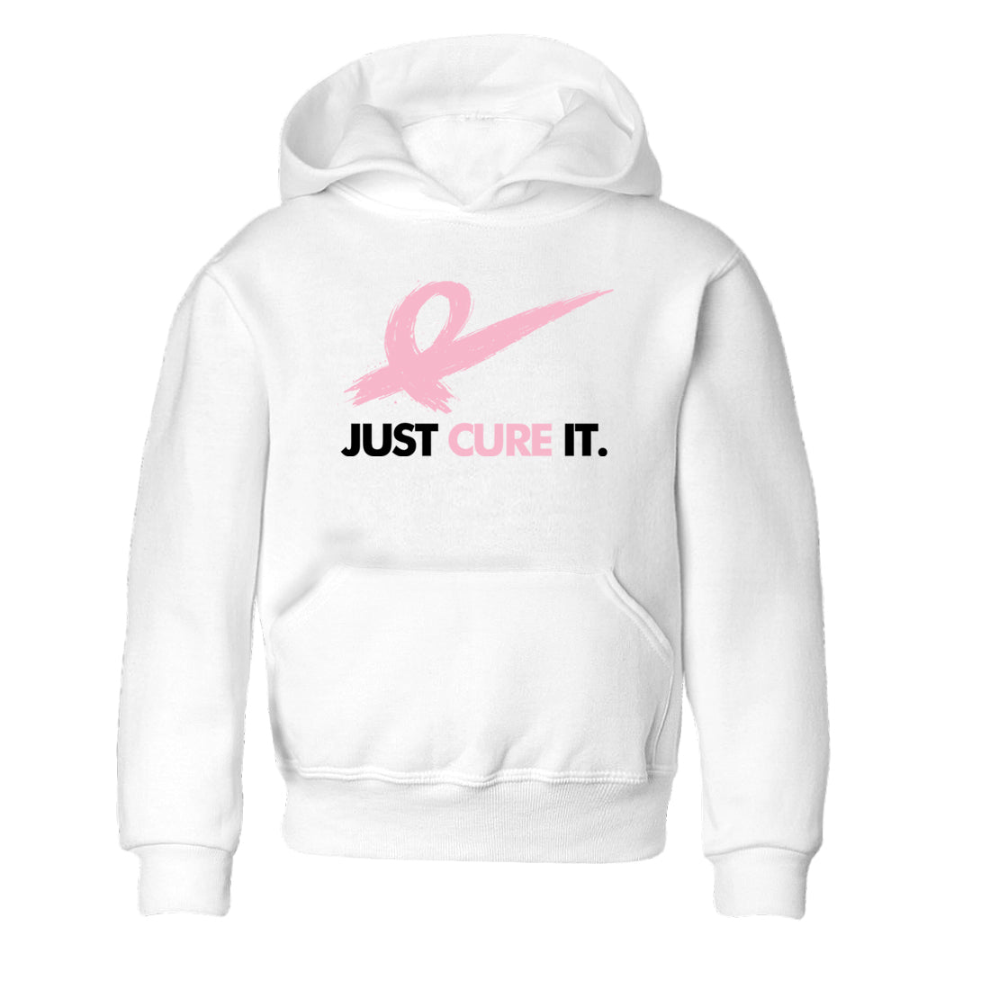 Sneaker Threads Sneaker Tees To Match Air Jordan 5 Medium Soft Pink Just Cure It Youth Graphic Tee White 2. Perfect for Jordan releases 2025 colorways. breast cancer awareness.