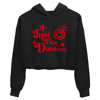 AE 1 Bred shirts to match jordans Just Hits Different sneaker match tees AE 1 Bred match shoes to clothes SNRT Sneaker Tees unisex cotton Black 2 crop tee