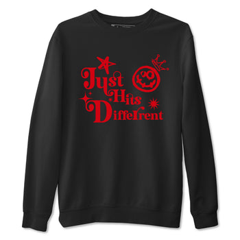 AE 1 Bred shirts to match jordans Just Hits Different sneaker match tees AE 1 Bred match shoes to clothes SNRT Sneaker Tees unisex cotton Black 2 shirts