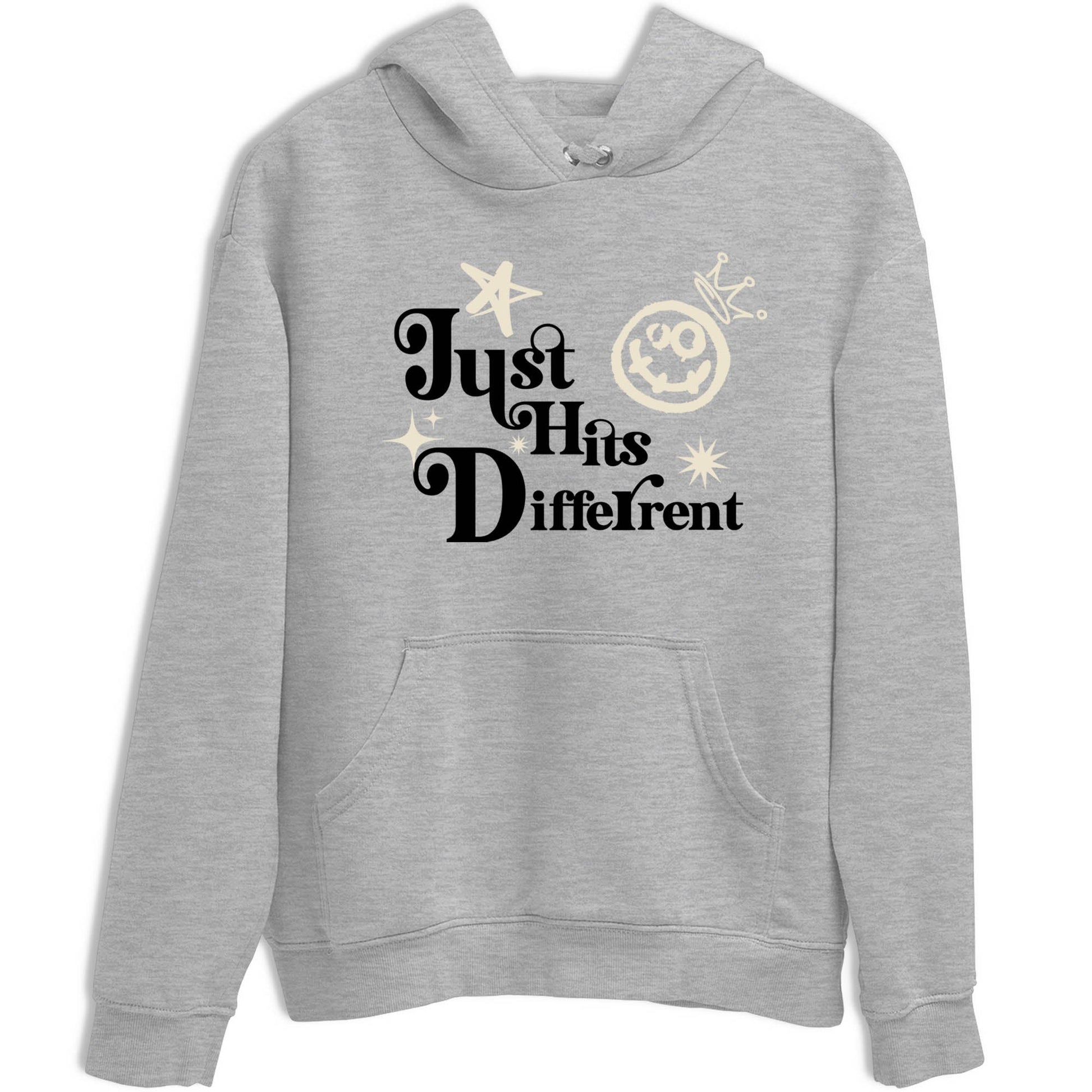 Sneaker Threads – Sneaker Tees To Match Air Foamposite One Pearl – Just Hits Different Graphic Tee Heather Grey 2. Perfect for Jordan releases 2025 colorways.
