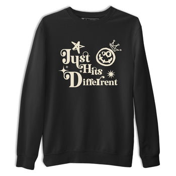 Sneaker Threads – Sneaker Tees To Match Air Foamposite One Pearl – Just Hits Different Graphic Tee Black 2. Perfect for Jordan releases 2025 colorways.