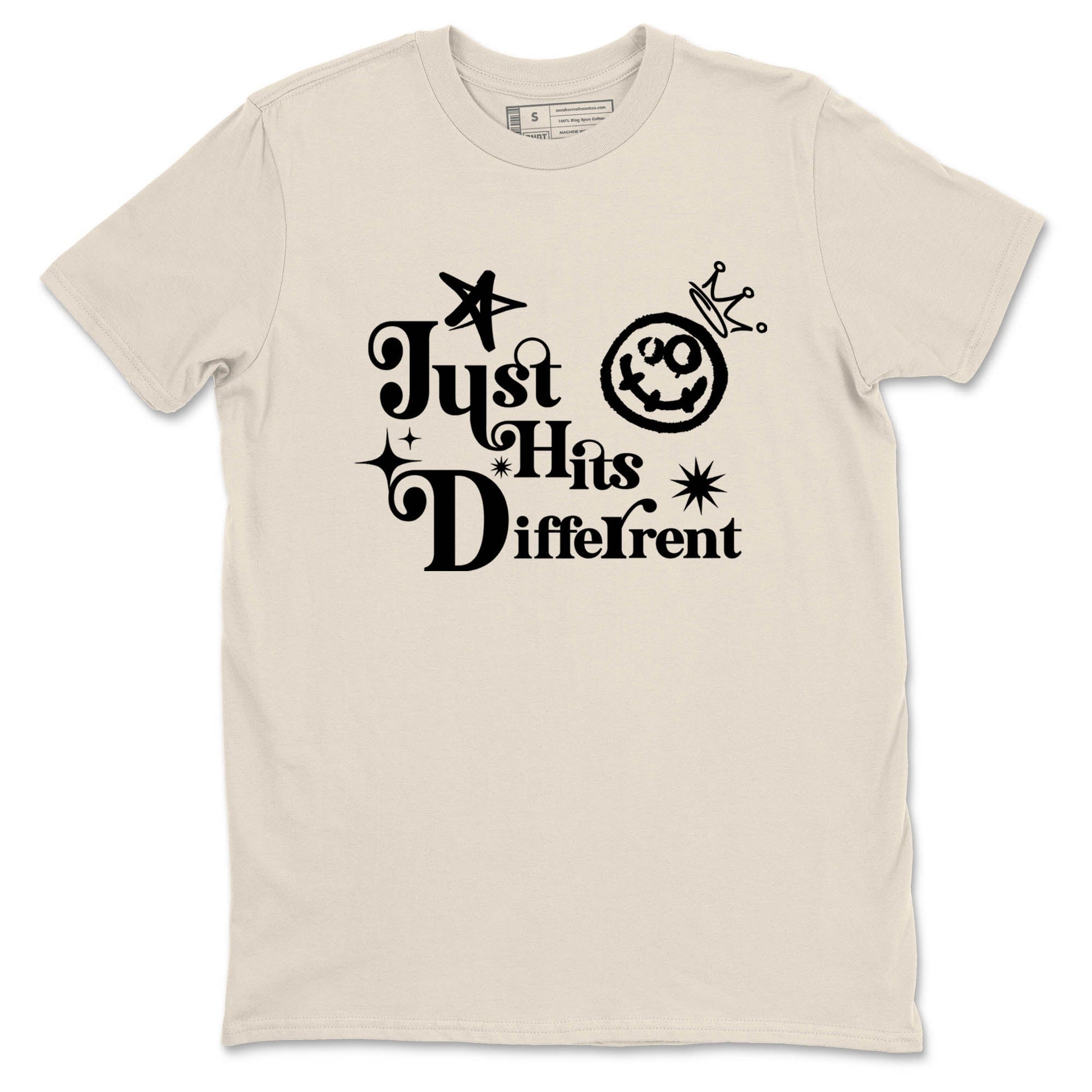 Sneaker Threads – Sneaker Tees To Match Air Foamposite One Pearl – Just Hits Different Graphic Tee Natural 2. Perfect for Jordan releases 2025 colorways.