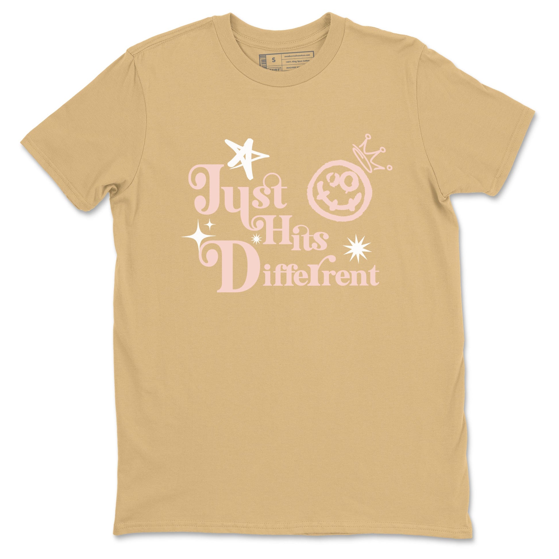 AF1 Linen shirts to match jordans Just Hits Different sneaker match tees Air Force 1 Linen match shoes to clothes SNRT Sneaker Tees unisex cotton Old Gold 2 shirts