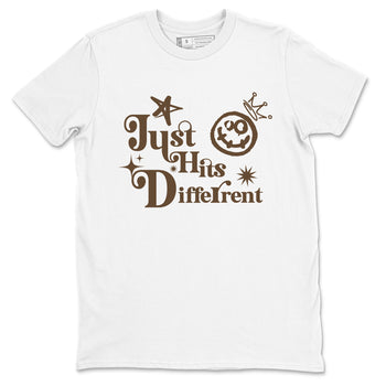 1s Mocha shirts to match jordans Just Hits Different sneaker match tees Air Jordan 1 Mocha match shoes to clothes SNRT Sneaker Tees unisex cotton White 2 shirts
