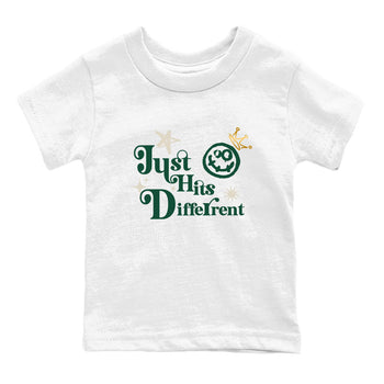 Sneaker Threads – Sneaker Tees To Match Air Jordan 1 Pro Green – Just Hits Different Youth Graphic Tee White 2. Perfect for Jordan releases 2025 colorways.
