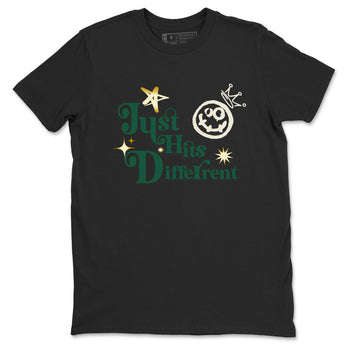 Sneaker Threads – Sneaker Tees To Match Air Jordan 1 Pro Green – Just Hits Different Graphic Tee Black 2. Perfect for Jordan releases 2025 colorways.