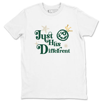 Sneaker Threads – Sneaker Tees To Match Air Jordan 1 Pro Green – Just Hits Different Graphic Tee White 2. Perfect for Jordan releases 2025 colorways.