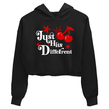 11s Bred Velvet shirts to match jordans Just Hits Different sneaker match tees Air Jordan 11 Retro Bred Velvet match shoes to clothes SNRT Sneaker Tees unisex cotton Black 2 crop tee