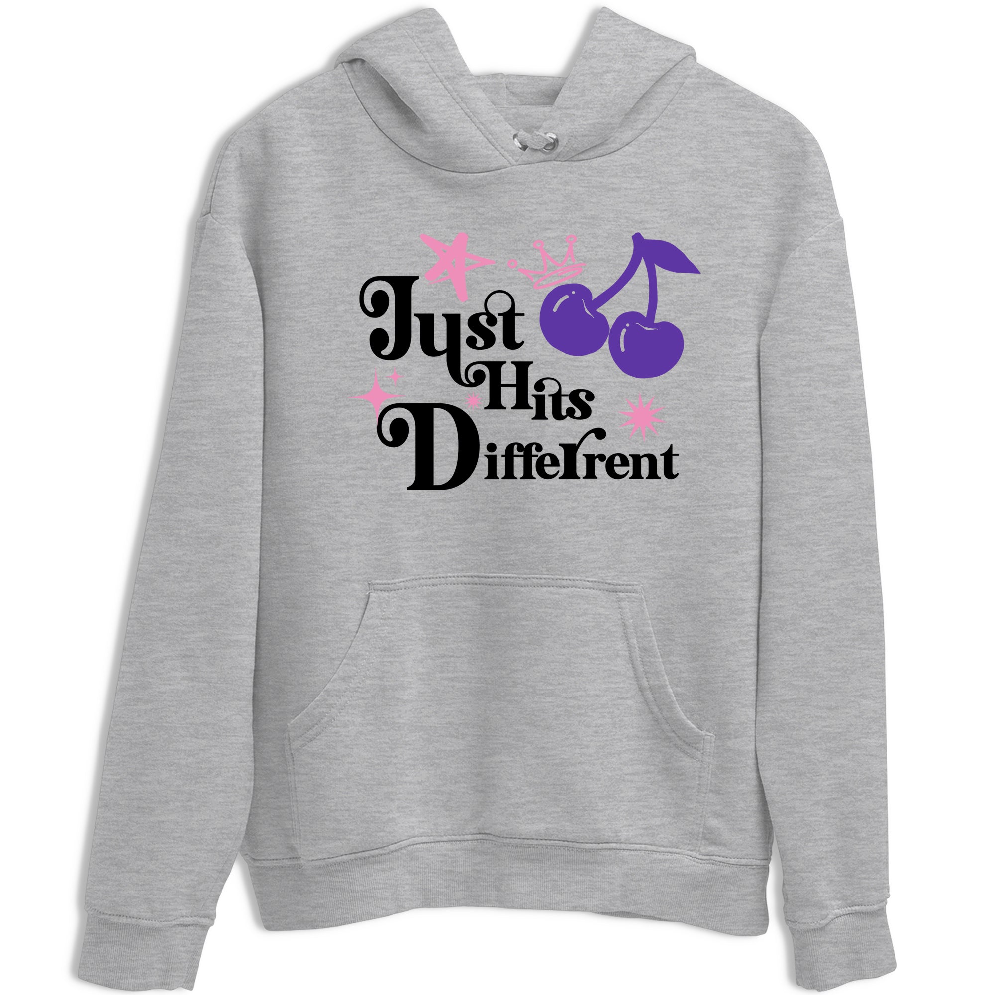 Sneaker match tees – Sneaker Tees To Match Air Jordan 11 Canyon Purple Shoes – Just Hits Different Tee Heather Grey 2