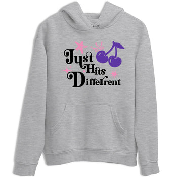 Sneaker match tees – Sneaker Tees To Match Air Jordan 11 Canyon Purple Shoes – Just Hits Different Tee Heather Grey 2