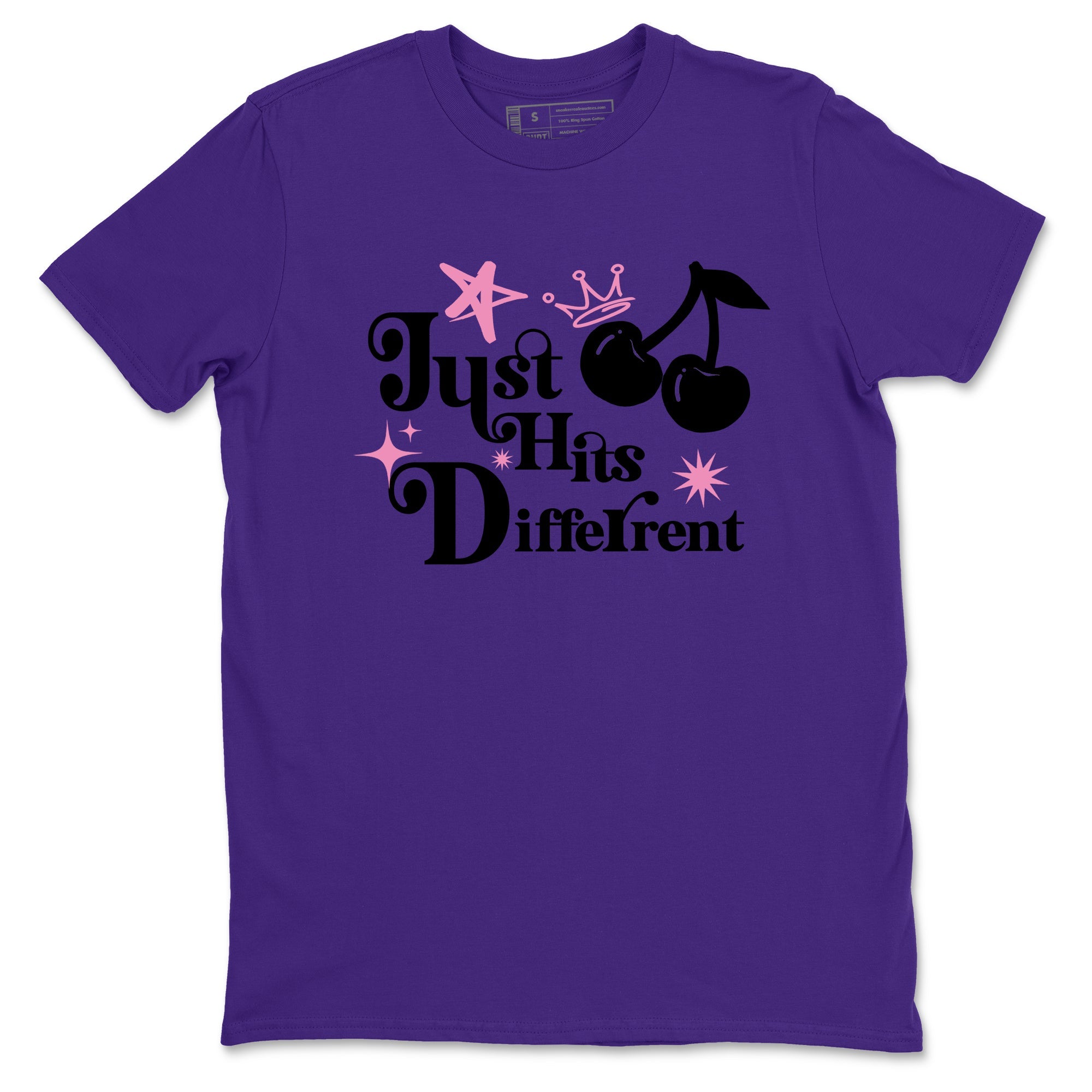 Sneaker match tees – Sneaker Tees To Match Air Jordan 11 Canyon Purple Shoes – Just Hits Different Tee Purple 2